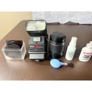 Pentax Asahi Optical Co Takumar Bayonet‎ 135mm w/Albinar Flash Cokin Glass Kit